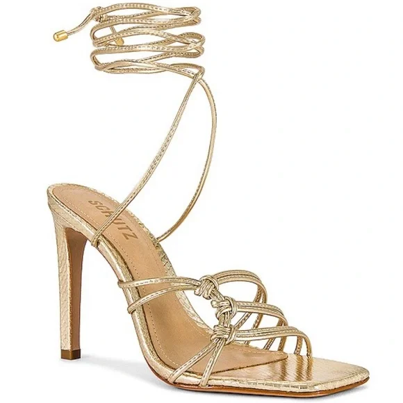 SCHUTZ SIRENA SANDAL IN NUDE - Picture 1 of 4